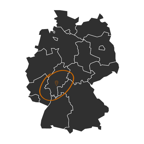 Einzugsgebiet rund um Seligenstadt